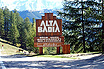 Alta Badia Welcome Sign