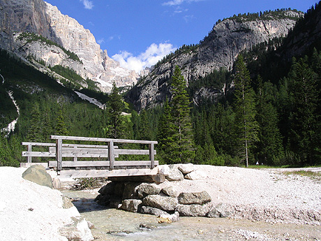 Pod de lemn val badia foto